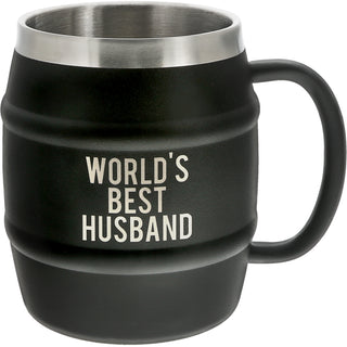 Husband 15 oz Stainless Steel Double Wall Stein