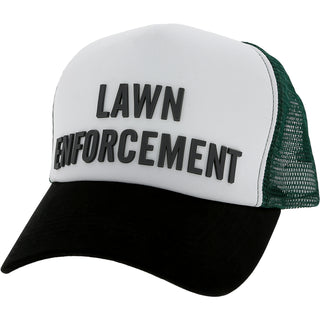 Lawn Green Mesh Adjustable Trucker Hat