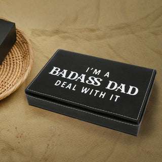 Badass Dad Double Deck Playing Card Set