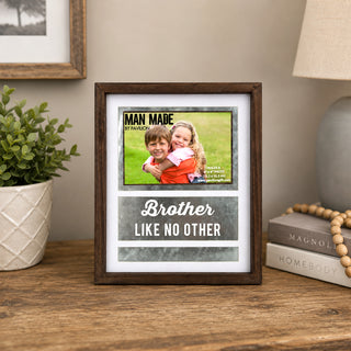 Brother Like 8.25" x 9.75" Frame (Holds 4" x 6" Photo)