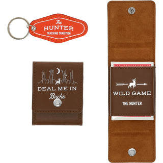 Deal Me In Playing Cards & Keychain Gift Set