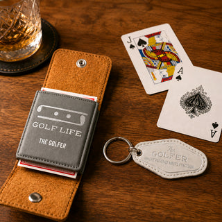 Golf Life Playing Cards & Keychain Gift Set