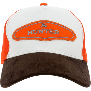 The Hunter Orange Suede Adjustable Trucker Hat