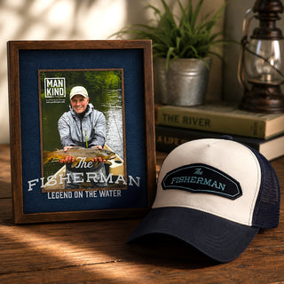 Fisherman 8" x 10" Frame (Holds 5" x 7" Photo)