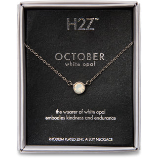 Liza Birthstone January Garnet 17"-18.5" Necklace with 0.25" Crystal Pendant made from Austrian Crystals