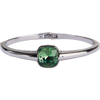 Isabel Erinite 2.125" Crystal Bangle Bracelet made from Austrian Crystals