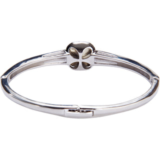 Isabel Erinite 2.125" Crystal Bangle Bracelet made from Austrian Crystals