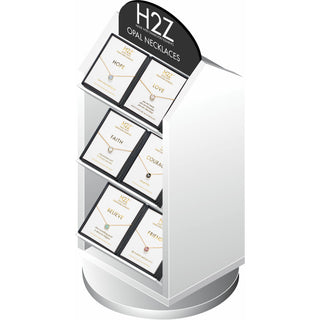 H2Z Rotating Displayer H2Z Rotating Countertop Displayer