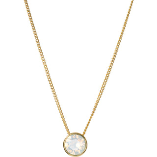 Faith White Opal 16"-17.5" Necklace