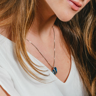 Crystal Golden Shadow Galactic Gold Plated Austrian Element Necklace