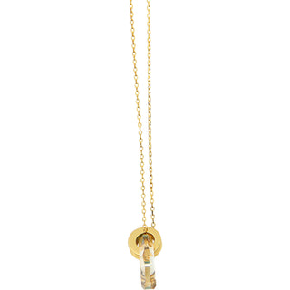 Cosmic Gold Plated Austrian Element Necklace