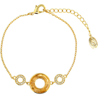 Cosmic Gold Plated Austrian Element Bracelet