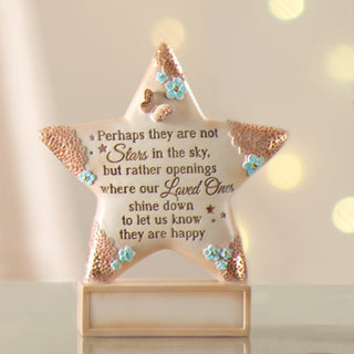 Stars in the Sky 4" x 4.5" Self-Standing Star Plaque