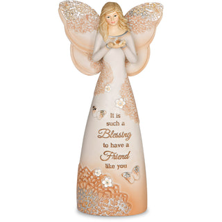 Friend 7.5" Angel Holding Butterfly