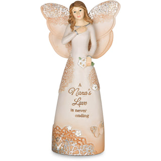 Nana 6" Angel Holding Flowers