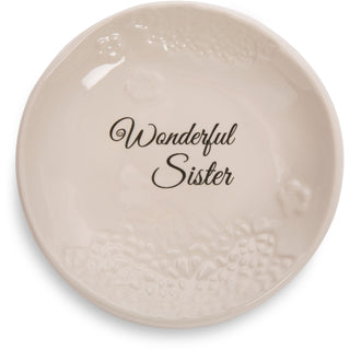 Sister 5" Ceramic Plate