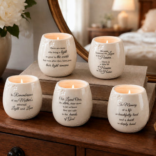 Light 8 oz - 100% Soy Wax Candle Scent: Tranquility