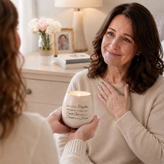 Heart 8 oz - 100% Soy Wax Candle Scent: Tranquility