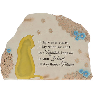 Forever 7" x 5" Solar Memorial Garden Stone