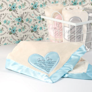 Baby Boy 30" x 40" Royal Plush Blanket