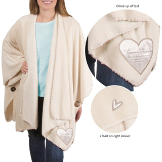 Friend 50" x 30" Royal Plush Comfort Shawl