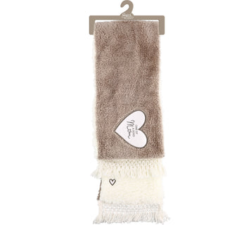 Mom 71" Sherpa Pocket Scarf