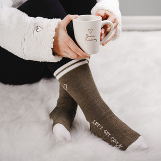 Cozy Ladies Crew Sock