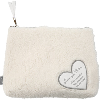 Mom 10" x 8" Sherpa Cosmetic Bag