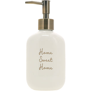 Home Sweet Home Ceramic Soap/Lotion Dispenser