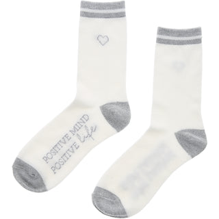 Positive Ladies Crew Sock