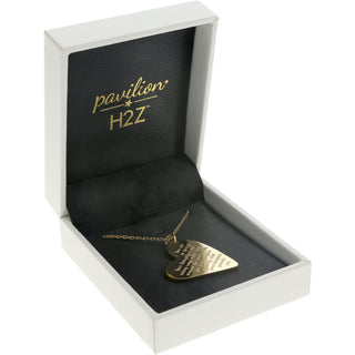 Special 18.5" Gold Plated Engraved Necklace