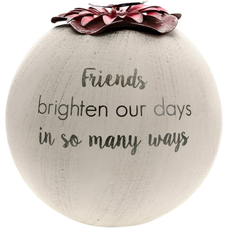 Friends 5" Round Tealight Candle Holder