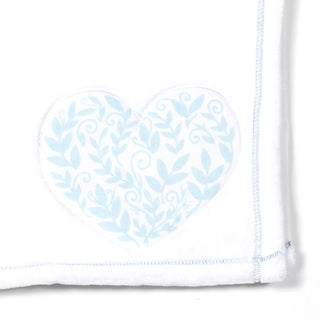 Teal Blue Vines 50" x 60" Royal Plush Blanket
