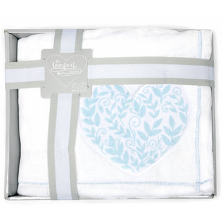 Teal Blue Vines 50" x 60" Royal Plush Blanket