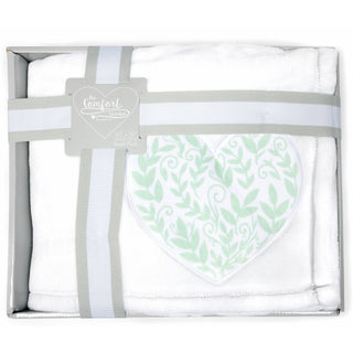 Light Sage Vines 50" x 60" Royal Plush Blanket