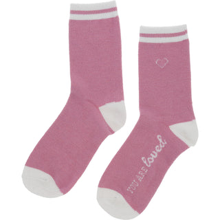 Loved Ladies Crew Socks