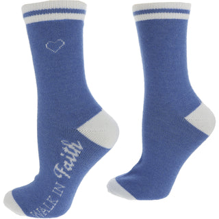 Faith Ladies Crew Socks