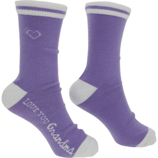 Grandma Ladies Crew Socks