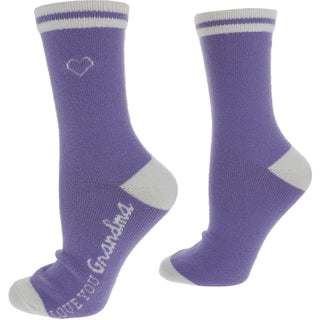 Grandma Ladies Crew Socks