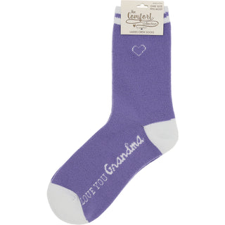 Grandma Ladies Crew Socks