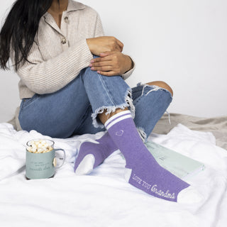 Grandma Ladies Crew Socks