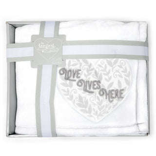 Love Lives Here - Vines 50" x 60" Royal Plush Blanket