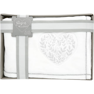 Baby Light Gray Vines 30" x 40" Royal Plush Blanket