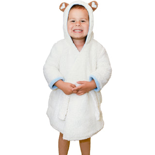 Beary Special - Blue Toddler Bathrobe