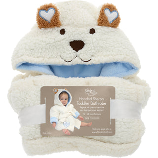 Beary Special - Blue Toddler Bathrobe