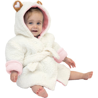 Beary Special - Pink Toddler Bathrobe