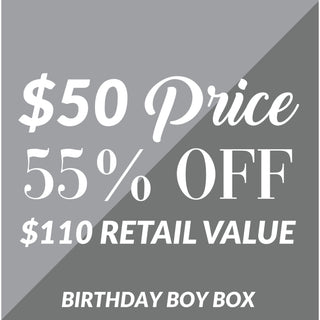 Birthday Boy Gift Box $110.00 Value