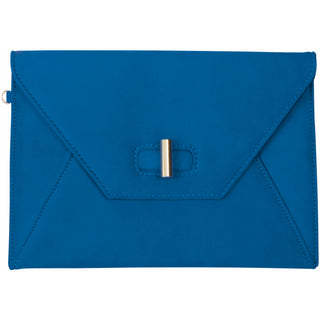 Valerie Chocolate 10.5" x 0.5" x 7.5" Oversized Clutch