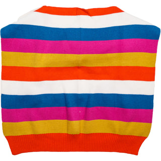 Sorbet Stripes 17" x 41" Faux Sweater Scarf