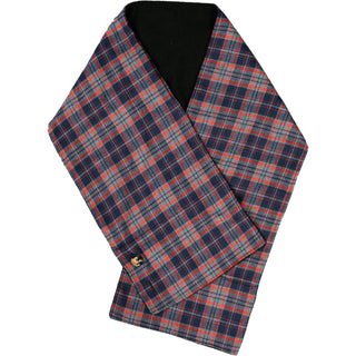 Warm Plaid 58.5" x 11" Flannel Pocket Scarf